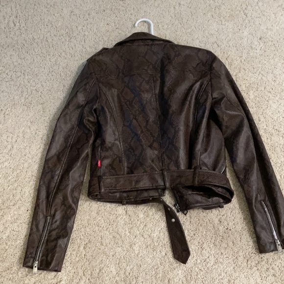 Levi’s Snakeskin Leather Jacket - Picture 4 of 4